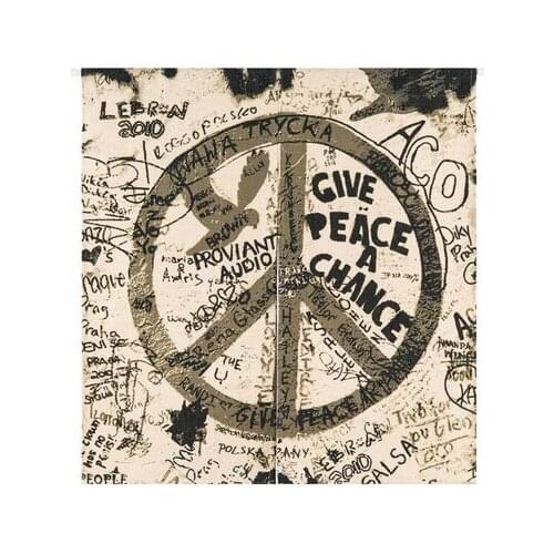 American Rock Music Poster Bar Cloth Cover Affordable Durable Curtain Hanging Curtains Entrance Bedroom Bathroom Curtain