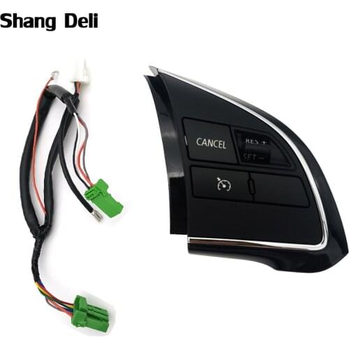 Car Cruise Speed Control Switch Steering Wheel Buttons For Mitsubishi Outlander 2014 - 2018 Xpander Space Star ASX