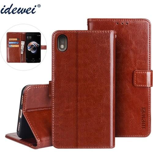 BQ 5211 Case Cover Luxury Leather Phone Case For BQ Mobile 5211 Strike 2018 Protective Flip Case Wallet Case 5.2"