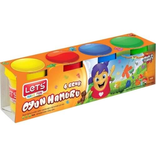 Lets Play Dough 4 Color