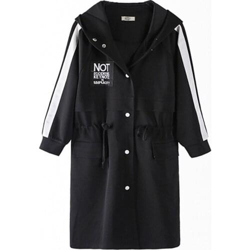 Womens New Fashion Parkers Plus Big 2019 Jacket Coat 4XL Obesity Female Long Jackets Korean Outerwear Spring Trend Fat Sister