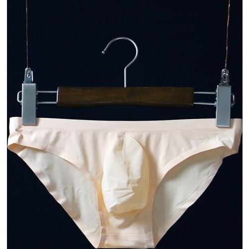 KingMistres Mens Silk Briefs