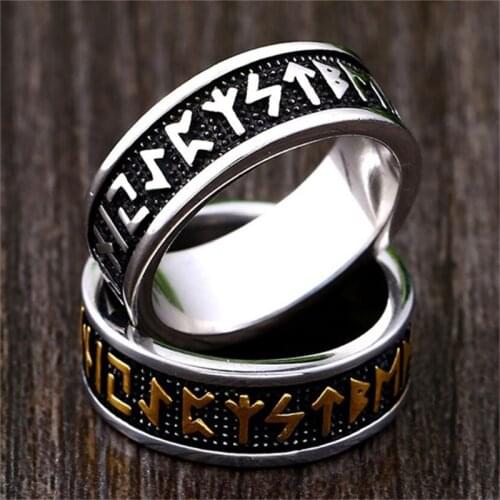 Vikings Ring 316L Stainless Steel Fashion Punk Jewellery