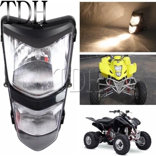Motorcycle Headlight 12V 35W OEM Dual Head Light Assembly For Suzuki ATV Quadsport LT-Z400 LT-Z400Z 03-08 Kawasaki KFX400 KSF400