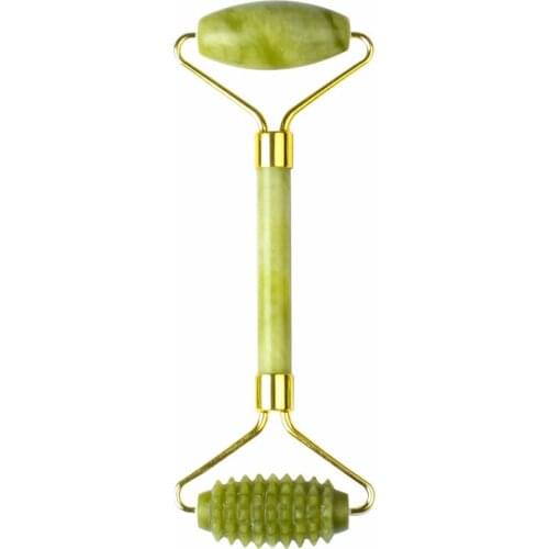 Jade Stone Roller Facial Massage Roller Double Heads Massager for Face Eye Face Neck Thin Lift Relax Slimming Tools