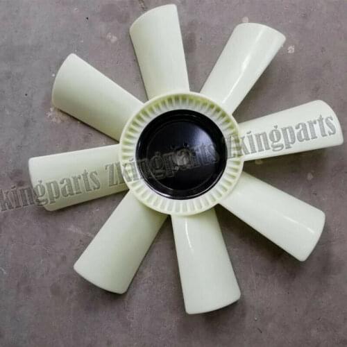 New Excavator DH300-5 DH300-7 Engine Cooling Fan Blade 8 Blade 6 Hole Fit for Doosan