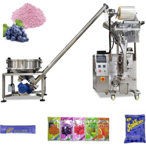 Semi & Fully Automatic Vertical Form Fill Seal Packing Machine For 1 Kg Fruit Powder Vitamin Powder