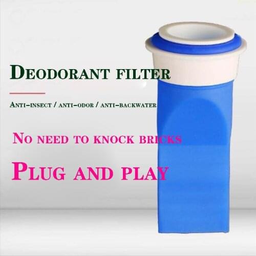 Silicone Sewer Deodorant Floor Drain Core Kitchen Toilet 40/50 Sewer Seal Ring Insect Plug Inner Core Home Kitchen Supplies
