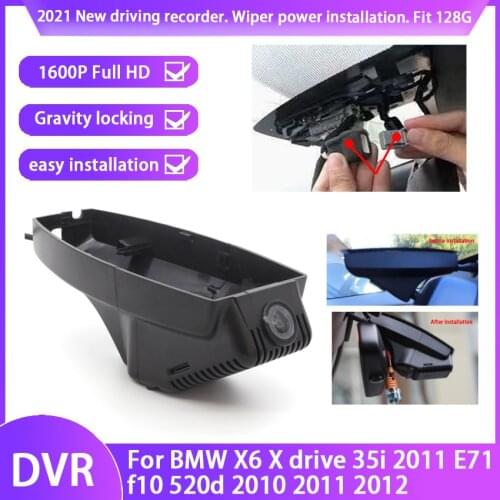 Driving Recorder Easy to install For BMW X6 X drive 35i 2011 E71 f10 520d 2010~2012 Car DVR Wifi Video Recorder Dash Cam Camera