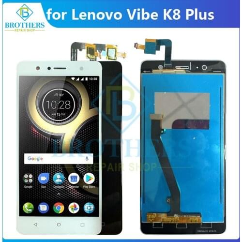 LCD Screen for Lenovo Vibe K8 Plus LCD Display LCD Assembly K8Plus Touch Screen Digitizer Phone Repair Parts Replacement 5.2
