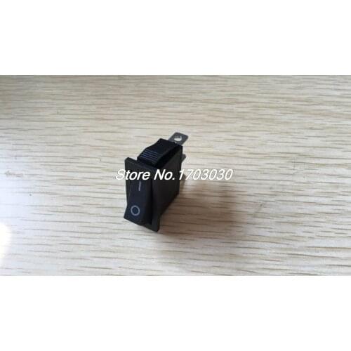 10pcs AC 250V 15A 3 Pin ON-ON I/O 2 Position SPDT Snap-in Boat Rocker Switch Black