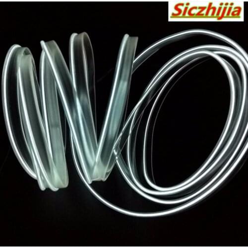 3 m 12 volt car LED atmosphere light flexible neon EL line and indoor cigarette lighter for Peugeot 206 207 208 301 307 308 407