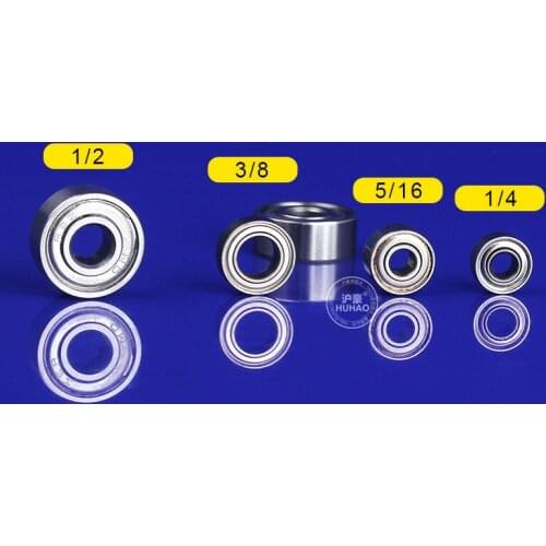 4Pcs High Quality Bearing Diameter Angular Contact Ball Bearing 3.17x1/4 3.17x5/16 4.76x3/8 4.76x5/8