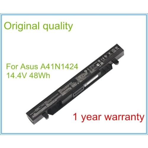 14.4V 48WH Original A41N1424 Battery for FX-PLUS GL552 GL552J GL552JX ZX50 ZX50J ZX50JX JX4200 JX4720