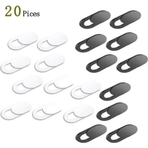 20PCS Webcam Cover to prevent privacy leakage and hackers peeping Antispy Camera Cover on iPad phone Laptop Privacy Sticker