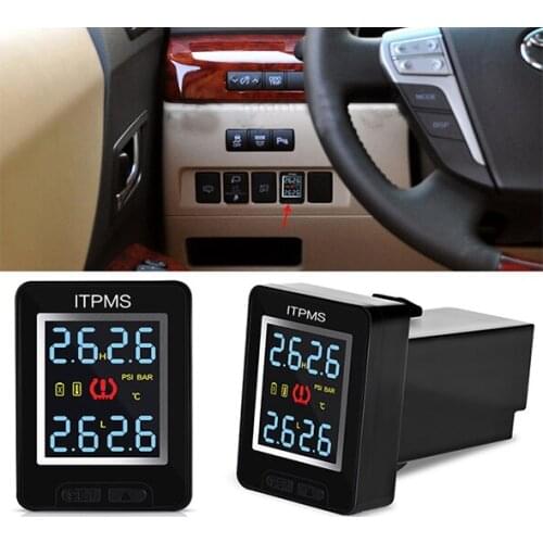 For ALPHARD VELLFIRE 20 Series 30 Series Original Wireless TPMS Built-in External Tire Pressure Monitoring