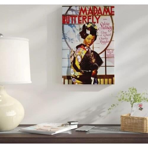 Home Decor Canvas Printed Poster Japanese Kimono Solemn Painting Modern Wall Art HD Woman Pictures Living Room Modular No Frame