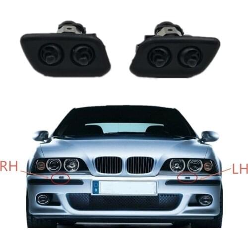 Car Headlight Washer Nozzles Jet Sprayer For BMW 5 series E39 525i 525iT 528i 528iT 530i 540i 540iT M5