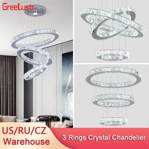GreeLustr Chrome Chandeliers