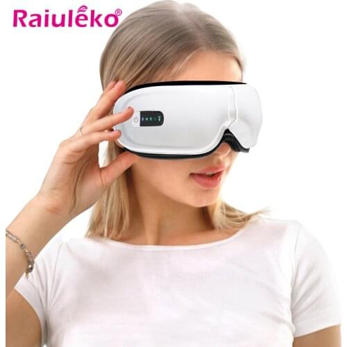Bluetooth Eye Massager 4D Smart Airbag Vibration Eye Massager Electric Eye Care Massage Fatigue Relief Goggles Improve Eyesight