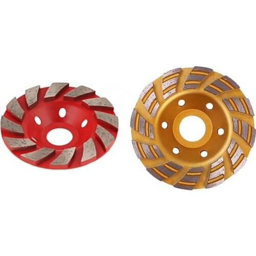 New 2Pc Diamond Grinding Wood Carving Disc Wheel Disc Bowl Shape Grinding Cup Concrete Granite Stone Ceramic Cutting Disc