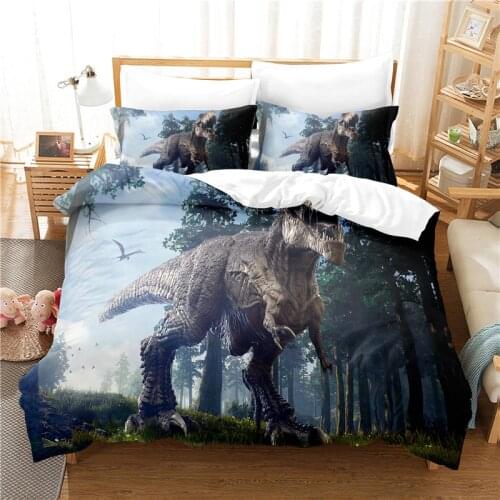 Tyrannosaurus Rex Bedding Set Duvet Cover Set 3d Bedding Digital Printing Bed Linen Queen Size Bedding Set Fashion Design