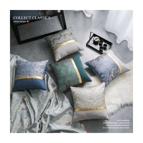 “Out of the east”Simple Striped Cushion Cover For Sofa Comfortable High-end For Home Pillowcase Living Room Bed Decoration