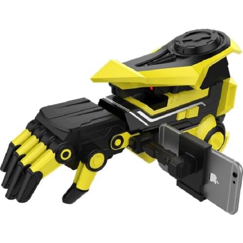 Smart APP Water Bullet Continuous launch Bumblebee Robot Manipulator Arm Fighting Childrens toy Guns Soft Bullet Gifts for Boy