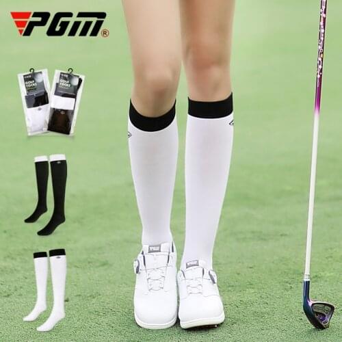 PGM Golf Women Socks Running Stockings Girls Soft Breathable Sports Cycling Fitness Mountain Climbing Over Knee High Stocking