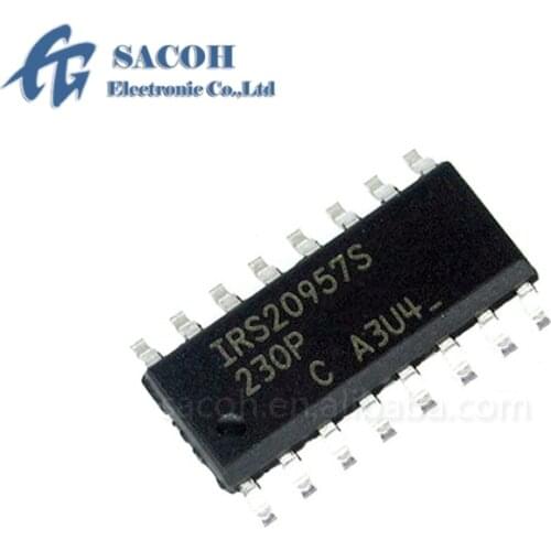 1PCS New OriginaI IRS20957S IRS20957 IRS20957STRPBF or IRS20954S or IRS20955S IRS20956S SOP-16 Protected Digital Audio Driver