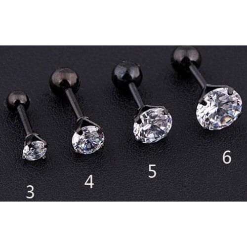 1PC Ear Piercing Unit Cartilage Helix Piercing Stud Choose Design Minimalist Jewelry Women Girls Piercing Stud Earrings