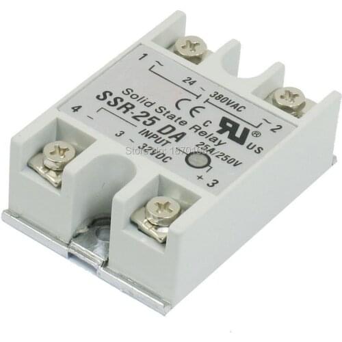 24 - 380 V AC 470-560K ohm SSR-25VA Solid State relay, Resistensi Regulator