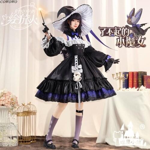 Anime! For All Time Heroine The Adventures Of A Fairy Tale Witch In A Book Elegant Dress Uniform Cosplay Costume Role Play Suit