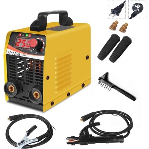 ARC-225 Portable Welding Machine Mini Electric Welder Semiautomatic Welding Reverse Welder for Welding Electric Work