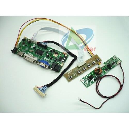 HDMI+DVI+VGA+AUDIO LCD Controller Board kit 27" M270HW01 V.2 M207HW02 1920*1080 LCD controller board DIY kits