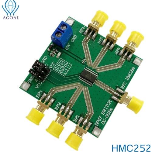 HMC252 DC-3GHz RF Non-reflective SP6T Switch RF switch 3V-5V for CATV / DBS MMDS HMC252AQS24E