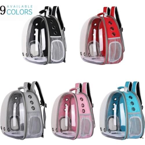 Portable Pet Backpack Space Capsule Bag Cat Puppy Backpack Comfortable Breathable Pet Outdoor Travel Supplies Mochila Para Gatos