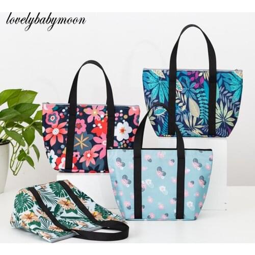 Fashion Bag Food Fresh Keep Lunch Cooler Bags New Women Kids Picnic Travel Storage Icepack Thermal Insulated Fashion Lunch Bags