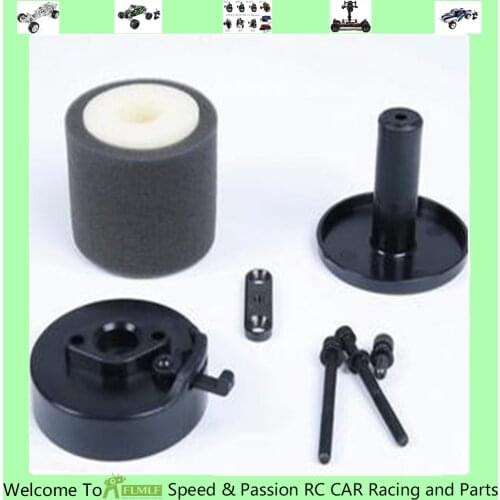 Air Filter Kits Fit for 1/5 HPI ROFUN ROVAN KM BAJA 5B 5T 5SC RC CAR PARTS