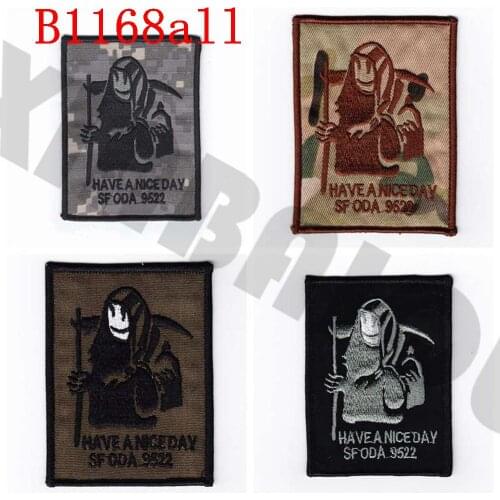 Embroidery patch Have a nice day SD ODA 9522 Morale tactics Military