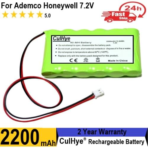 Culhye Battery for Ademco Honeywell Lynx LYNXRCHKITHC LYNXRCHKIT-HC K5109 781410403291 55026089 WALYNX-RCHB-SC WALYNXRCHBS