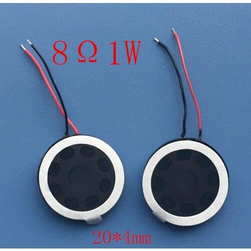 NEW 50PCS 8ohm1W circular speaker small speakers / speaker phone speaker diameter 20