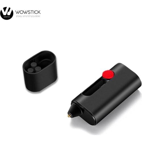 New Wowstick Cordless Electric Hot Melt Glue Pen Gluer 2000mAh Type-C Rechargeable Wireless DIY Art Craft Glue Pen