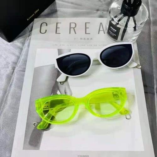 2021 Man and Women Stars recommendation Western style Vintage retro New fashion Sunglasses driving Small frames Cat Eye