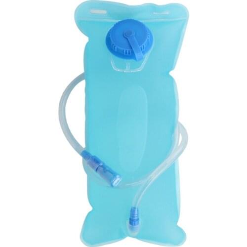 Bicycle water bag outdoor folding water bag TPU portable sports water bag 2L riding hiking travel water bladder large capacity