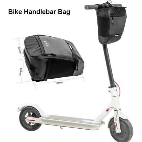 Bike Handlebar Bag Bicycle Front Basket Outdoor Cycling Equipment Pouch Pannier Bicycle Accessories Bike Bag