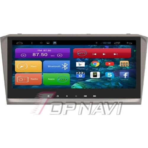 Topnavi 8.8'' Quad Core Android 6.0 Car GPS Navigation for Toyota Avensis 2004 2005 2006 2007 2008 Autoradio,NO DVD