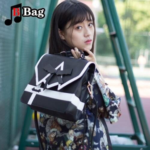 Japanese JK uniform bag womens Gothic Bag Fashion Korean leisure shoulder bag girl student Inclined shoulder bag handbag