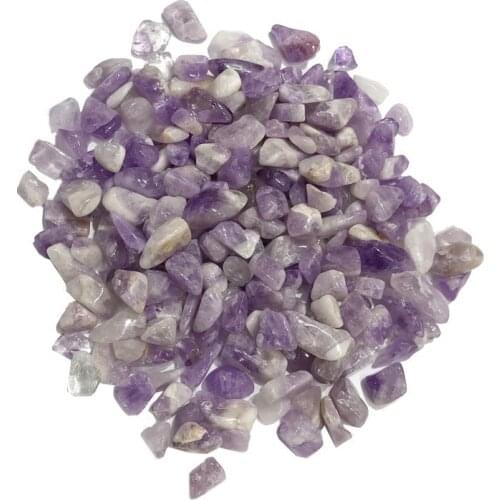 100g natural crystal gravel Amethyst specimen quartz crystal home decoration color aquarium healing energy meditation stone