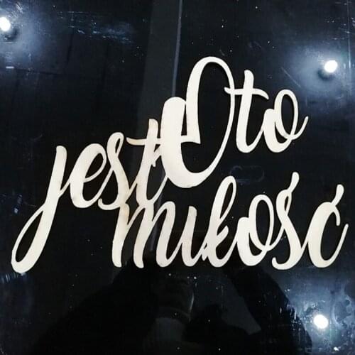 Big Size Custom Wooden Word Letters Alphabet Script for Party, Wood Text Wall Hanging Crafts Home Wedding DIY Decorations